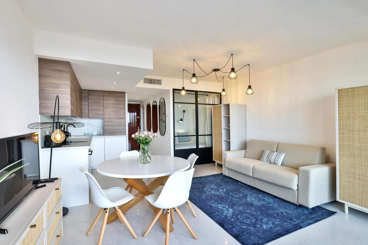 Incroyable Vue Mer, 2 Pieces Refait A Neuf Avec Piscine Sur Le Toit/ Wifi/Ac Nice Apartment