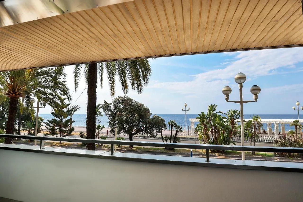 Apartment Incroyable Vue Mer, 2 Pieces Refait A Neuf Avec Piscine Sur Le Toit/ Wifi/Ac Nice